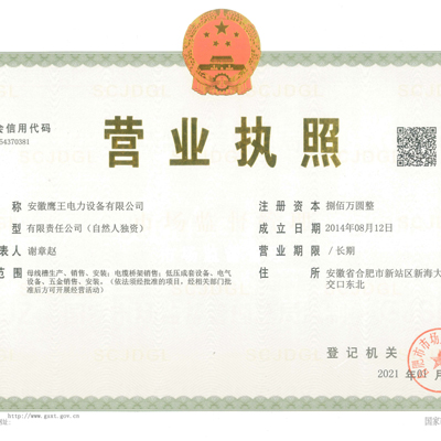 營(yíng)業(yè)執(zhí)照